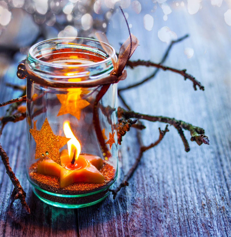 Коледна свещ